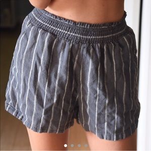Universal Thread by Target high-waisted pinstriped cotton shorts